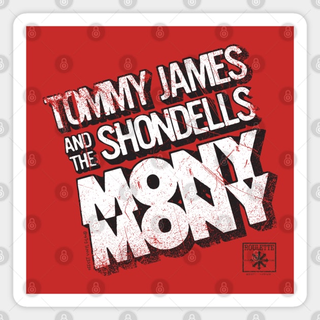 Tommy James and the Shondells "Mony Mony" Magnet by offsetvinylfilm